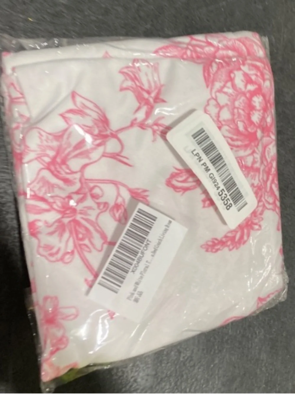 Vintage Chinoiserie Flower Pink PILLOW COVERS SQUARE 18x18” (2-pack)